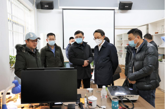常山县委副书记,政法委书记何相涯一行来校考察调研-义乌工商职业技术